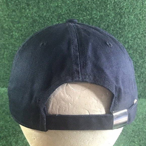 Peloton Blue Cotton Spellout Hat Run Cycling Baseball Adjustable Gym Workout - Picture 4 of 8